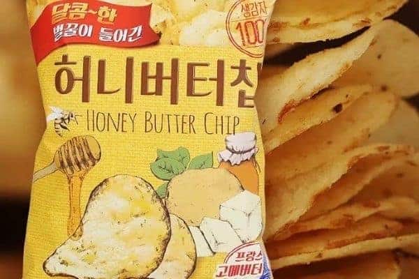 Best asian snacks honey butter chips
