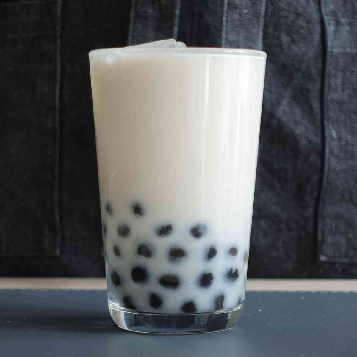 healthy taro milk tea boba recipe