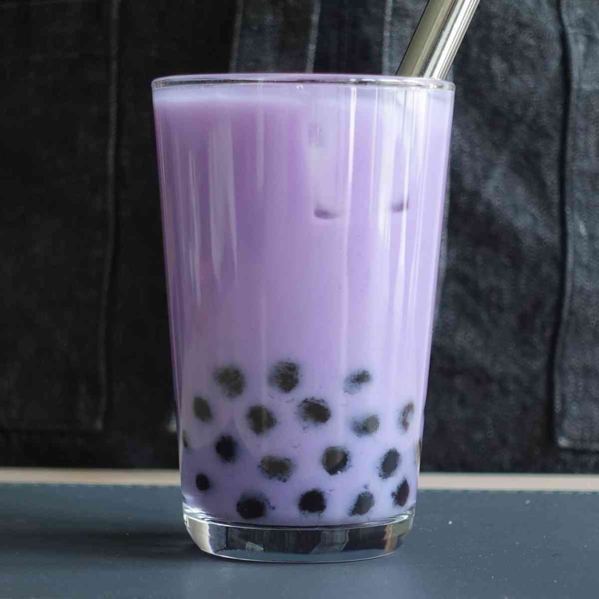 taro milk tea recipe with powder