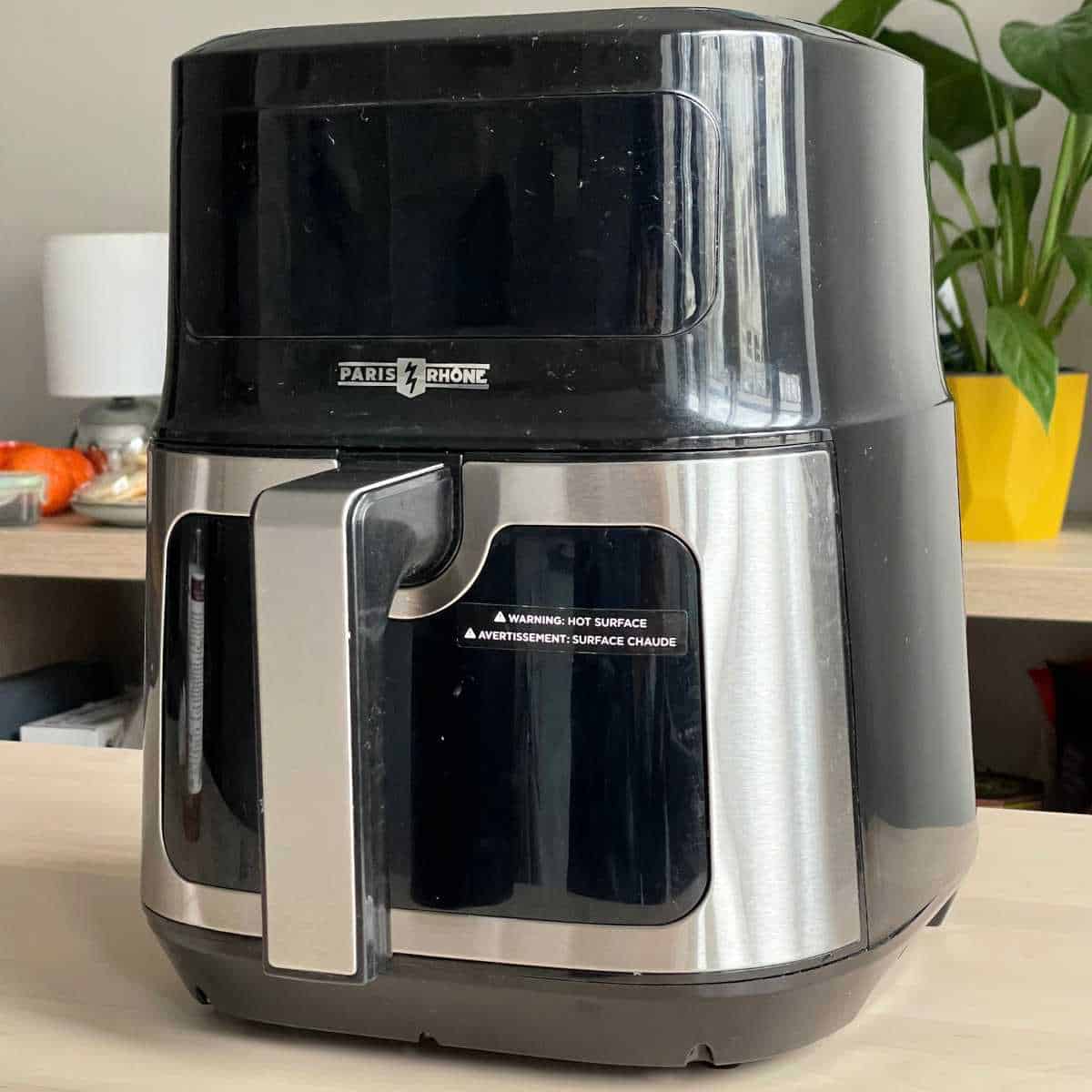 Example of an air fryer