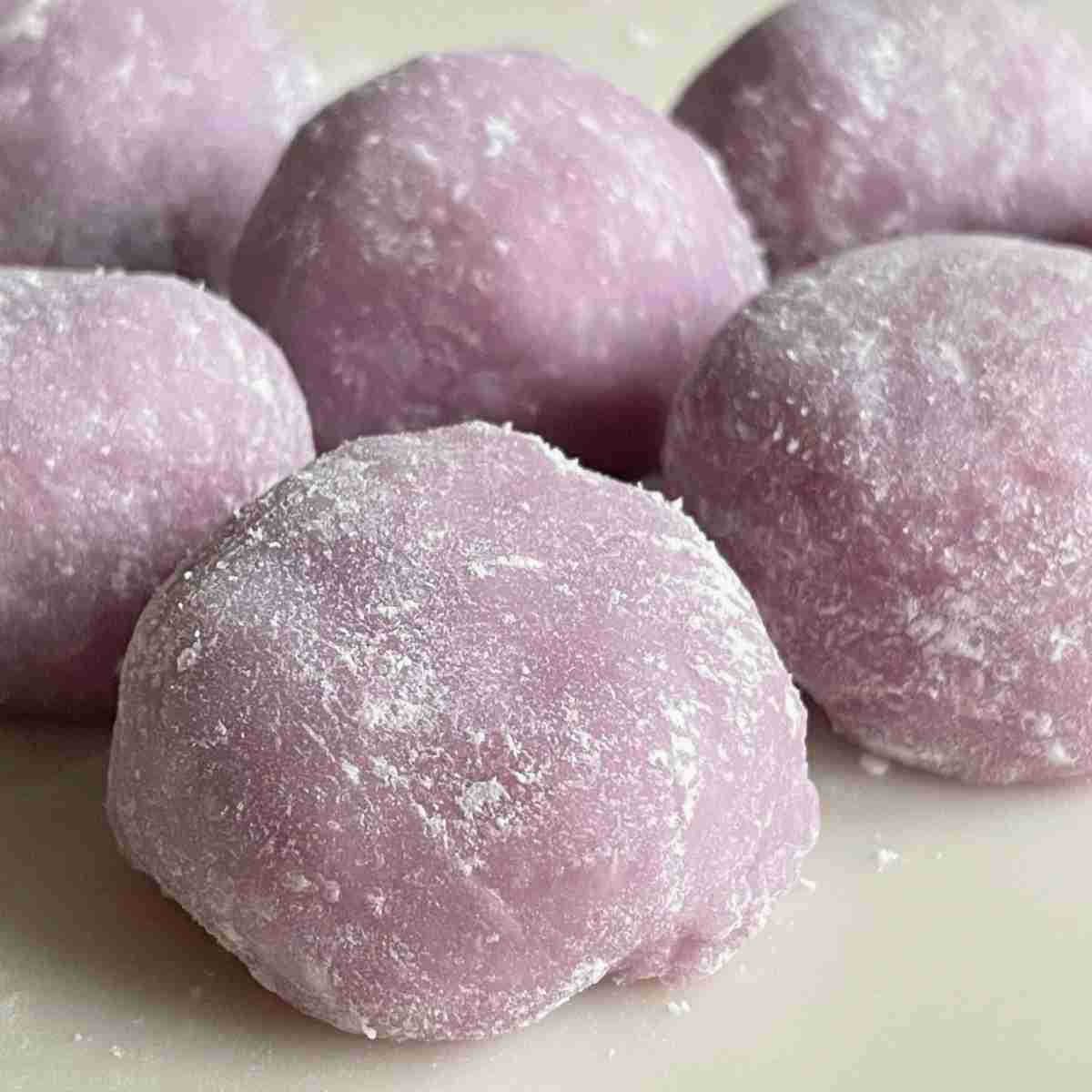 purple taro mochi recipe