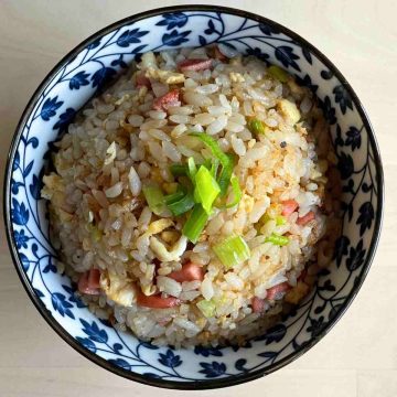 Chahan recipe japanese egg fried rice