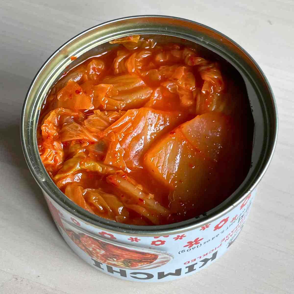 canned kimchi