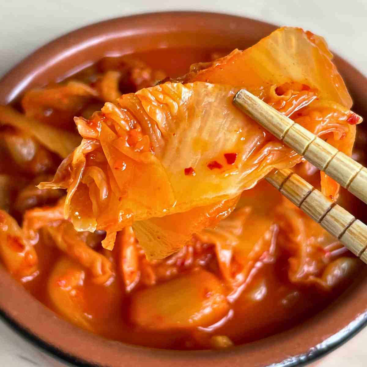 chopped kimchi