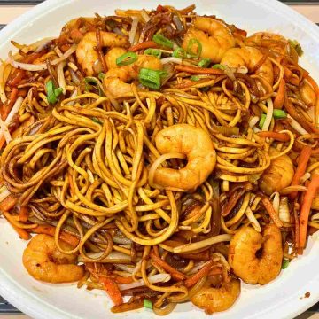 shrimp chow mein noodles recipe