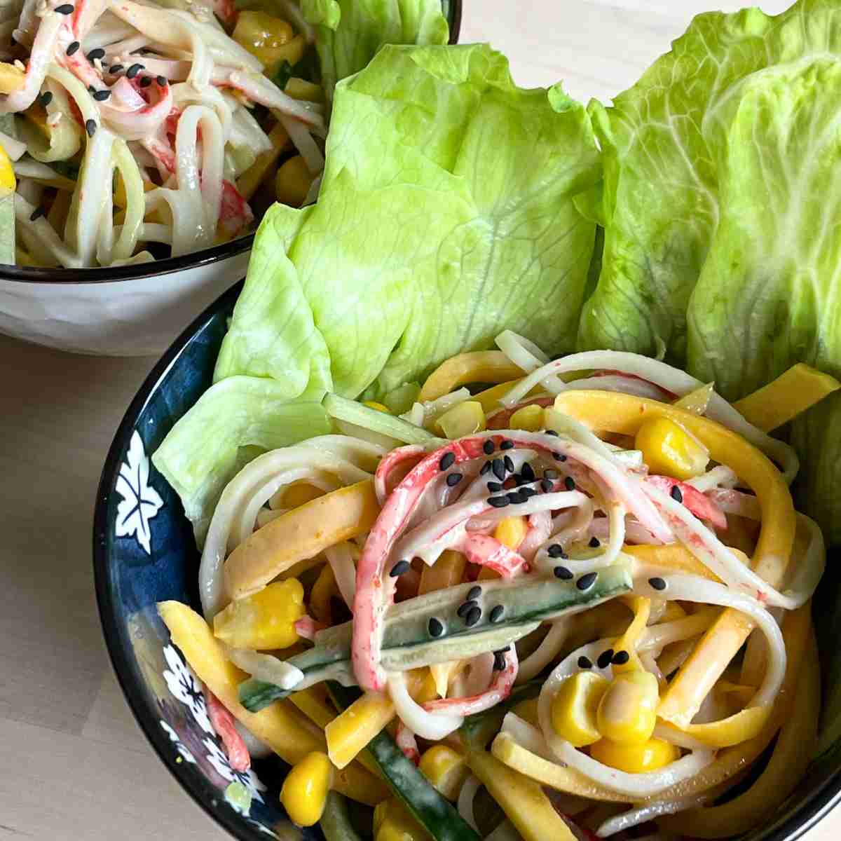 simple kani salad recipe