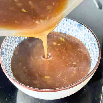 thickened cantonese sauce