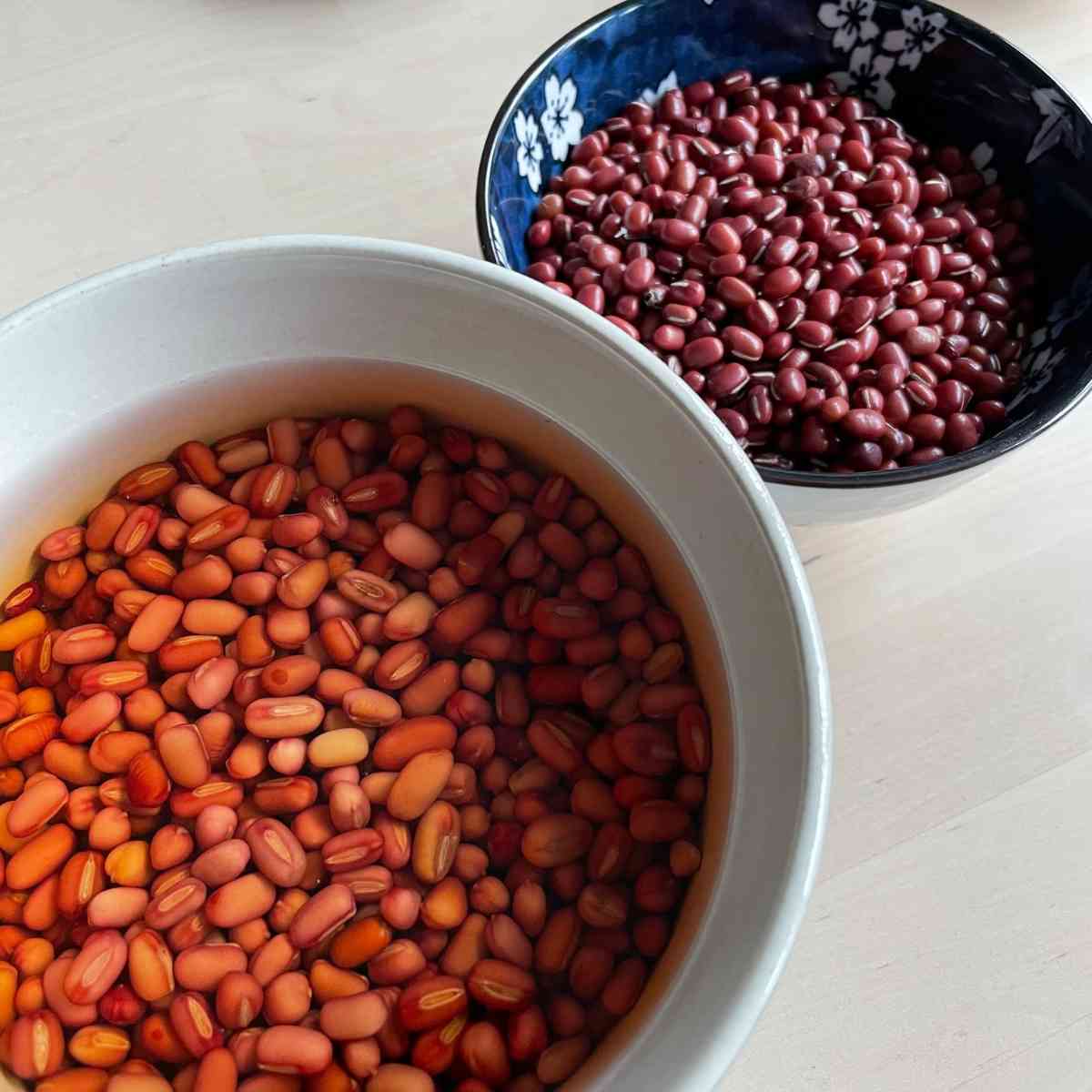 Soaked overnight vs unsoaked red beans