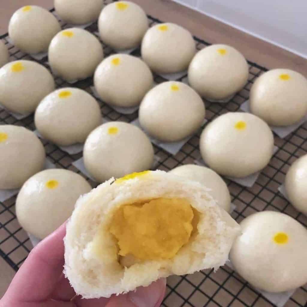 Steamed Bun with Lotus filling