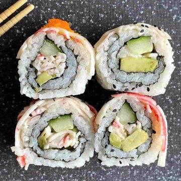 how to make spicy crab roll