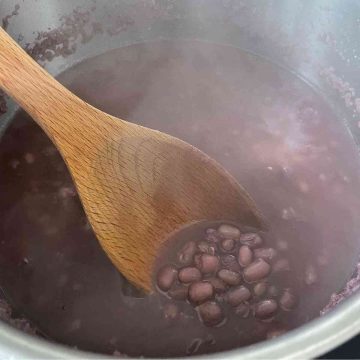 test the tenderness of adzuki beans