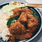 Chicken Rendang Recipe (Nyonya Style)