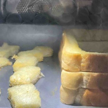 oven bake toast cubes