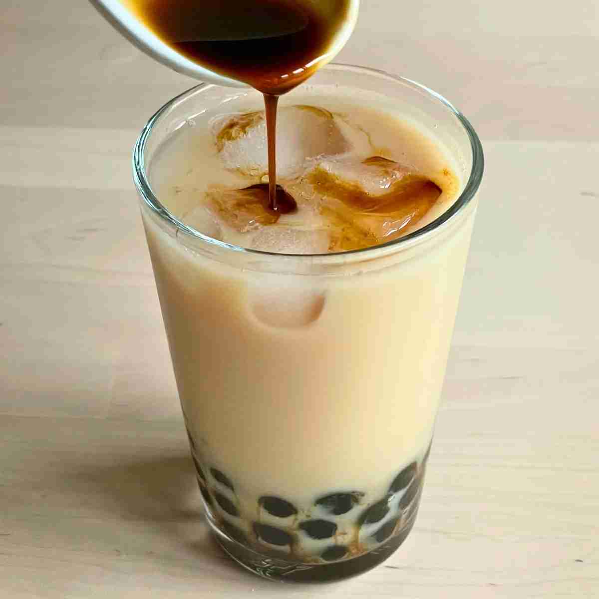 roasted okinawa milk tea recipe tapioca pearls
