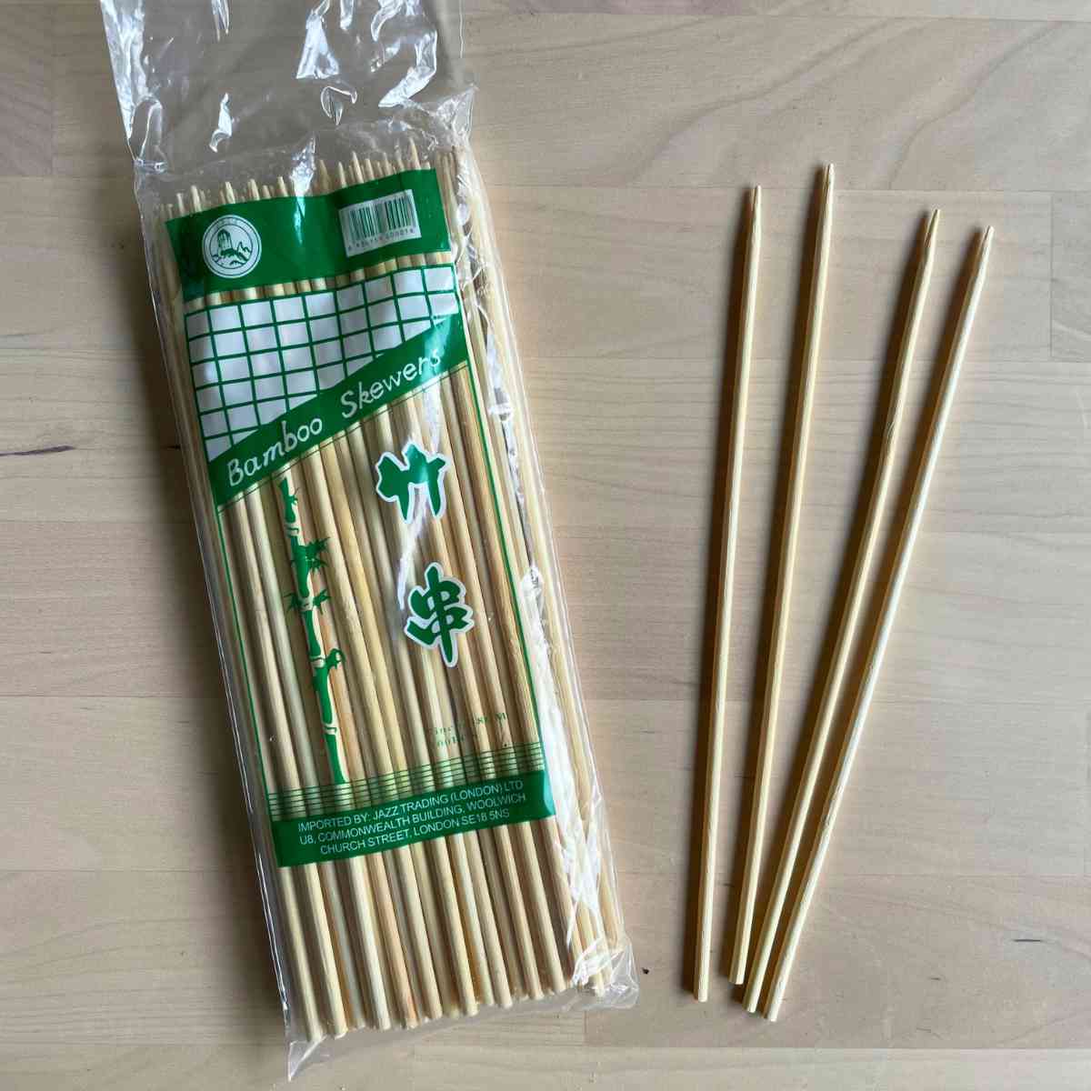 Bamboo skewer