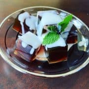 Coffee Jelly, Easy Japanese Vegan Dessert Recipe