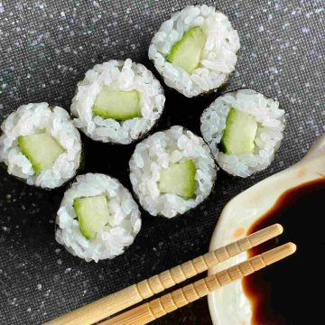 Kappa maki recipe cucumber roll sushi