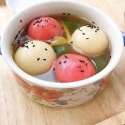 Tang Yuan (Glutinous Rice Balls) Recipe: Sesame or Peanut Filling