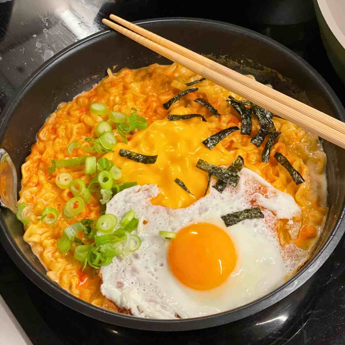 spicy cheese instant noodle recipe