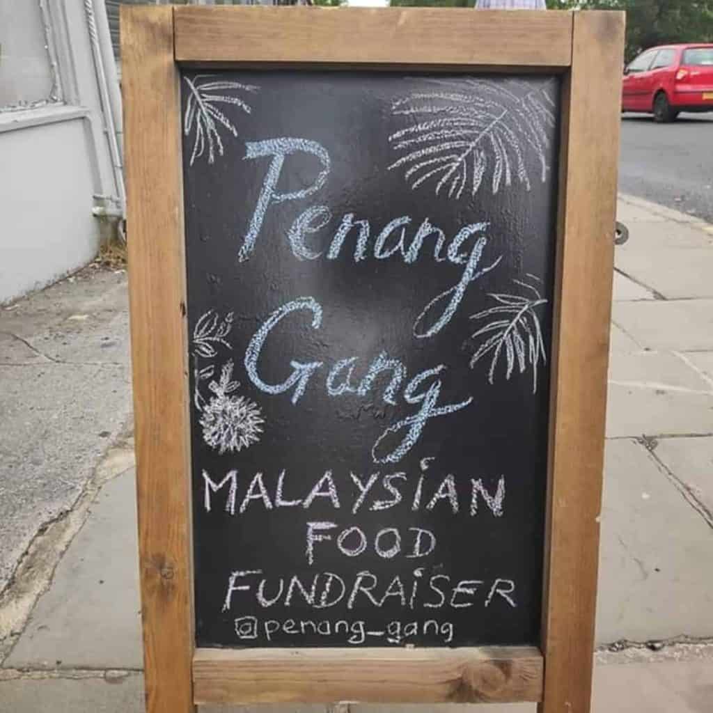Malaysian Food Fundraiser in the UK
