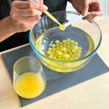 how to make popping boba mango