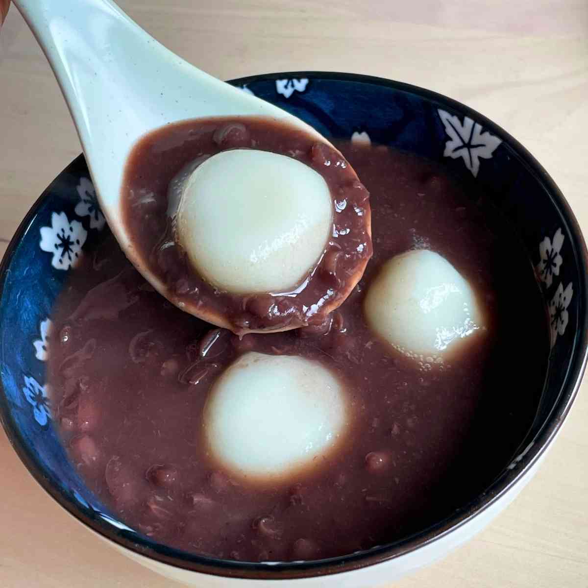 Shiratama oshiruko recipe smooth