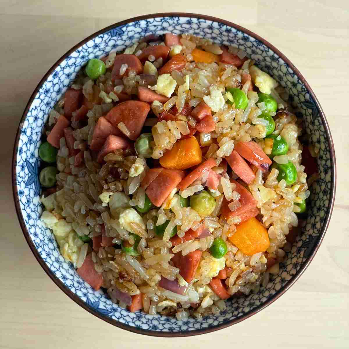 Special fried rice recipe with egg