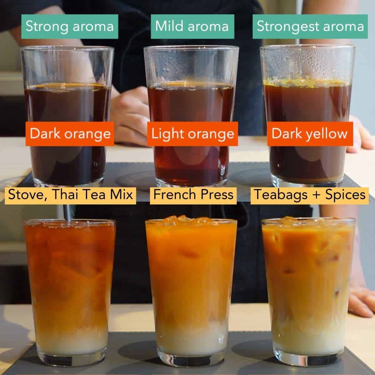 Thai tea recipe 3 ways