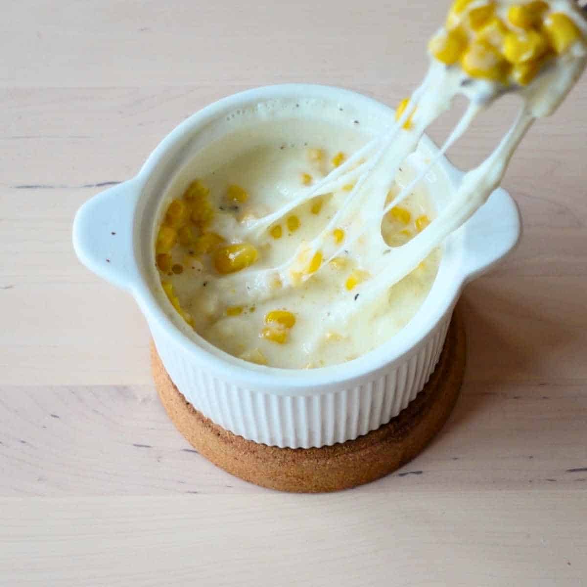 Microwave korean corn cheese results
