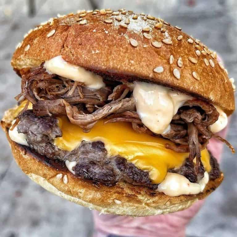 Best halal burgers in london Burger with beef brisket and butter mayo