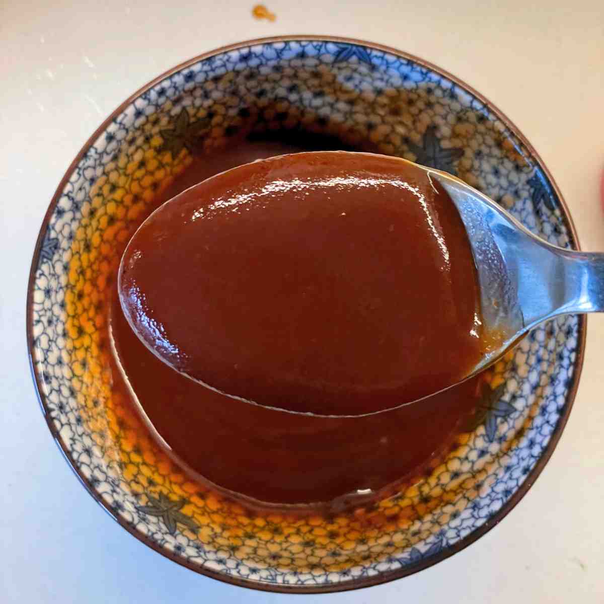 Homemade tonkatsu sauce