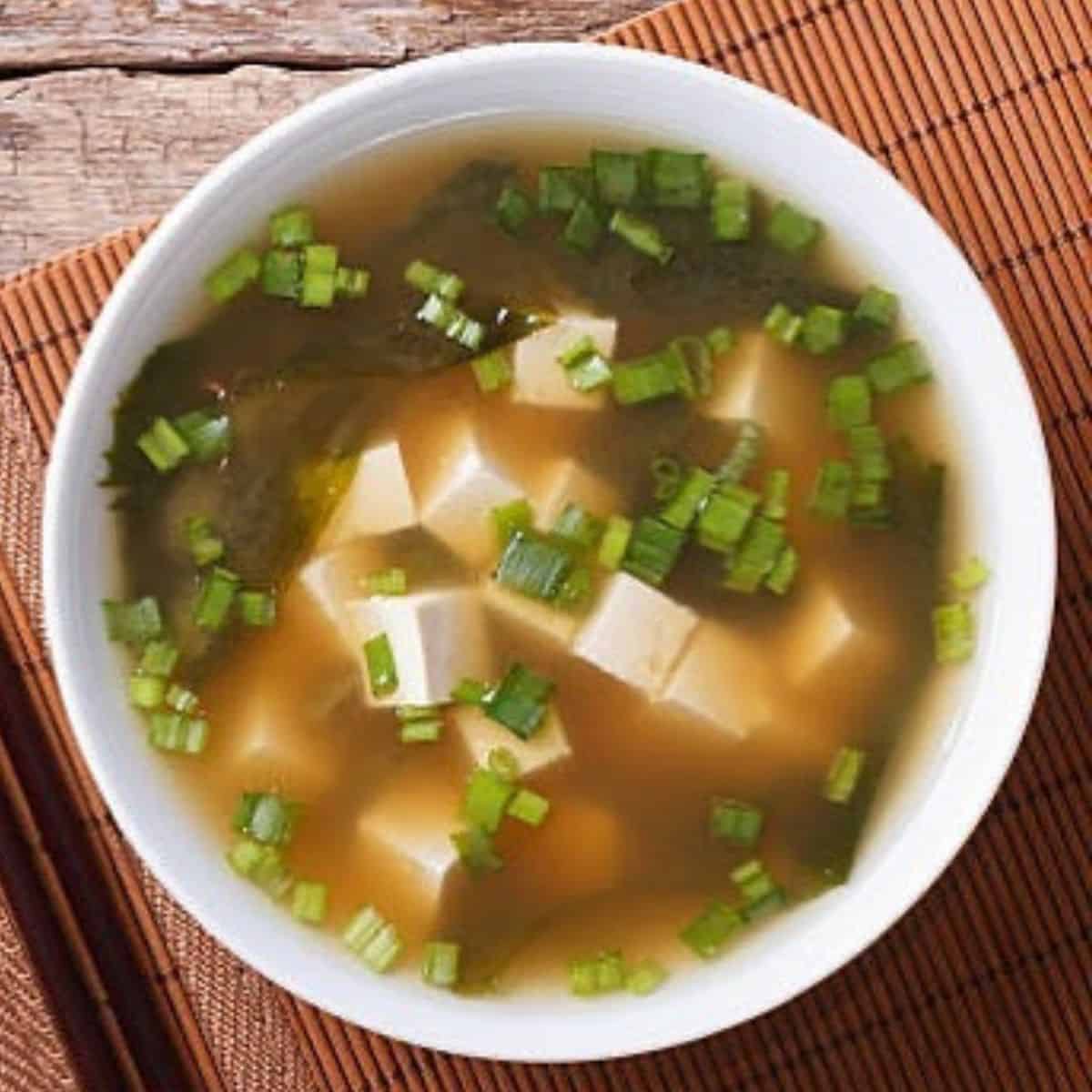 Miso soup most popular Japanese food