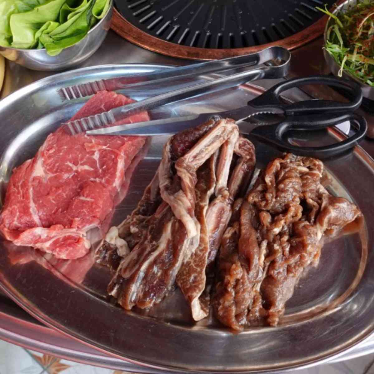 types of raw beef cuts for Kbbq