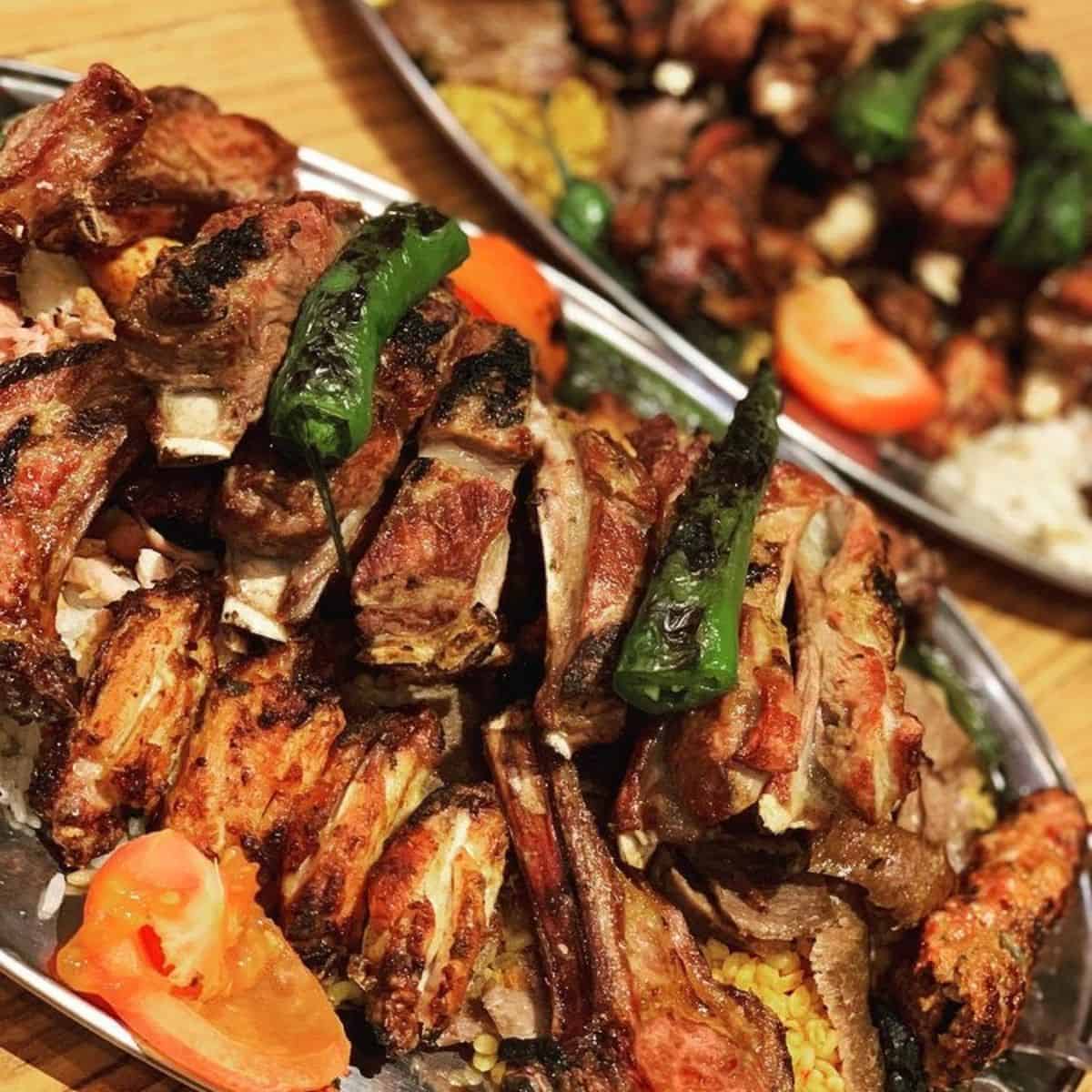 Taksim special mixed grill platter