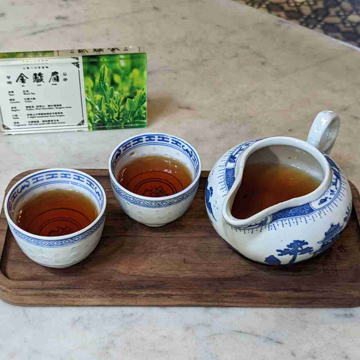 chinese tea for cantonese meal