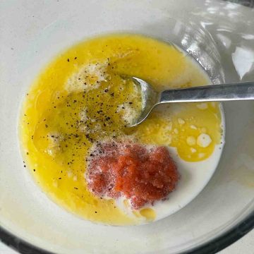 making mentaiko sauce without cream