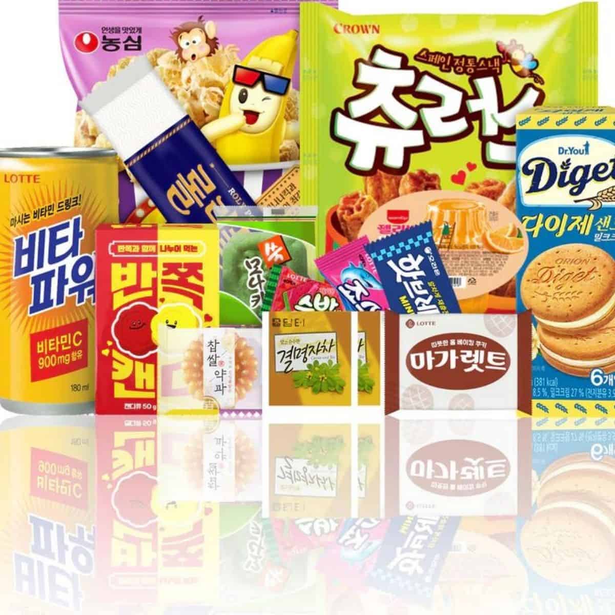 Premium selection of K-treats Korea Box
