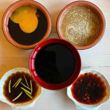 5 types of shabu shabu sauce