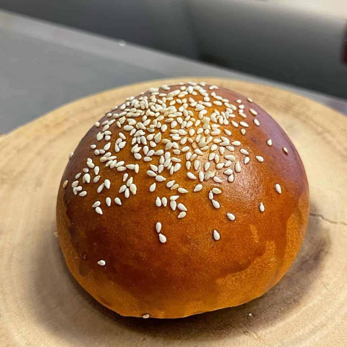 Freshly baked Japanese sweet bread