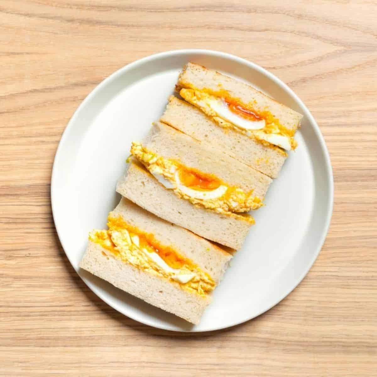 egg sando The Monocle Cafe