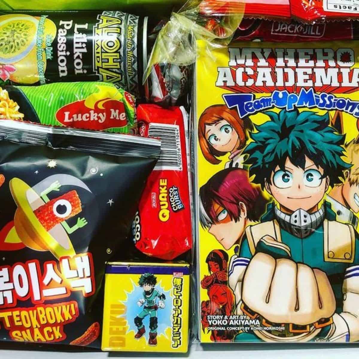 Manga Snack Box for anime lovers