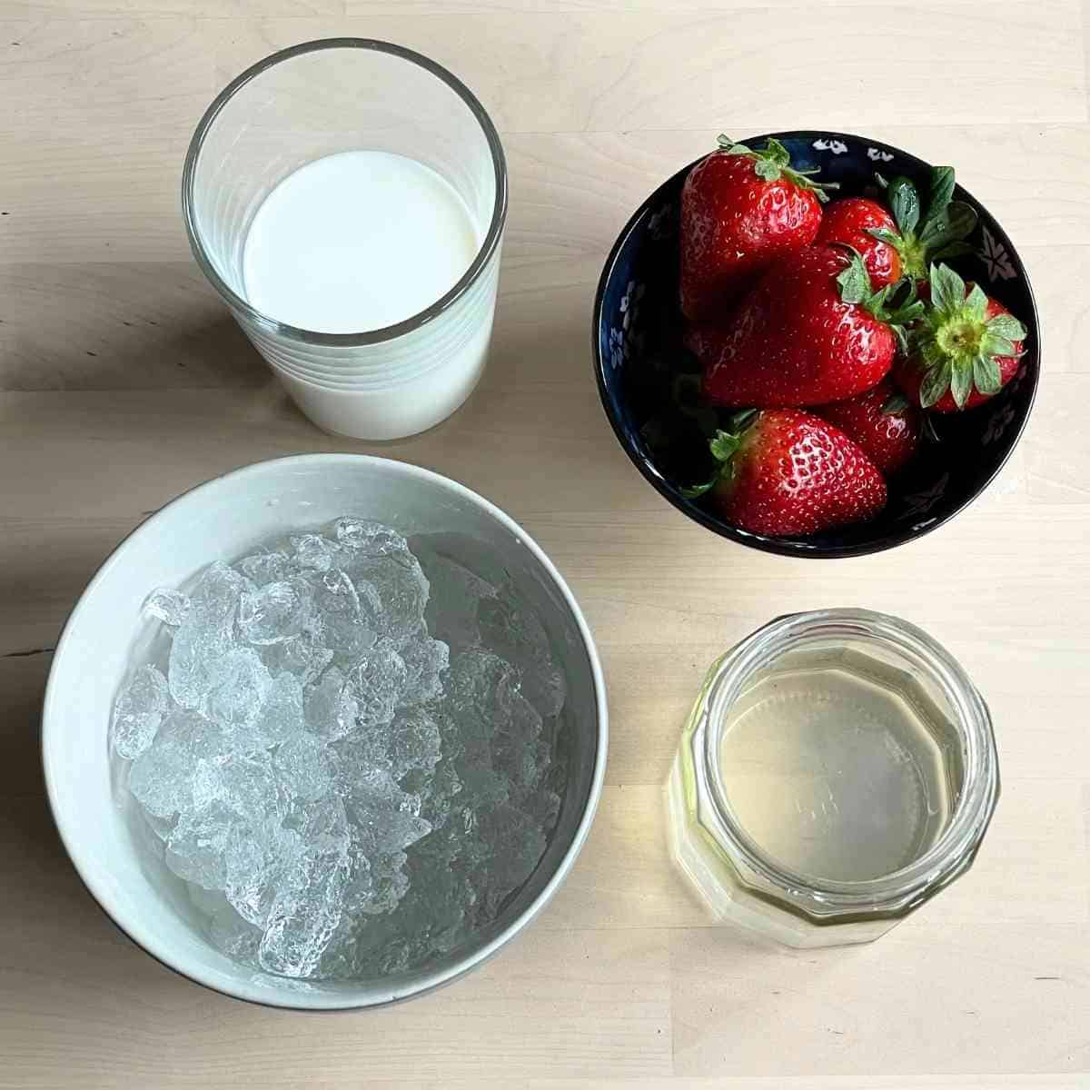 korean strawberry milk ingredients