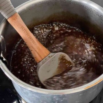 cooking brown sugar syrup