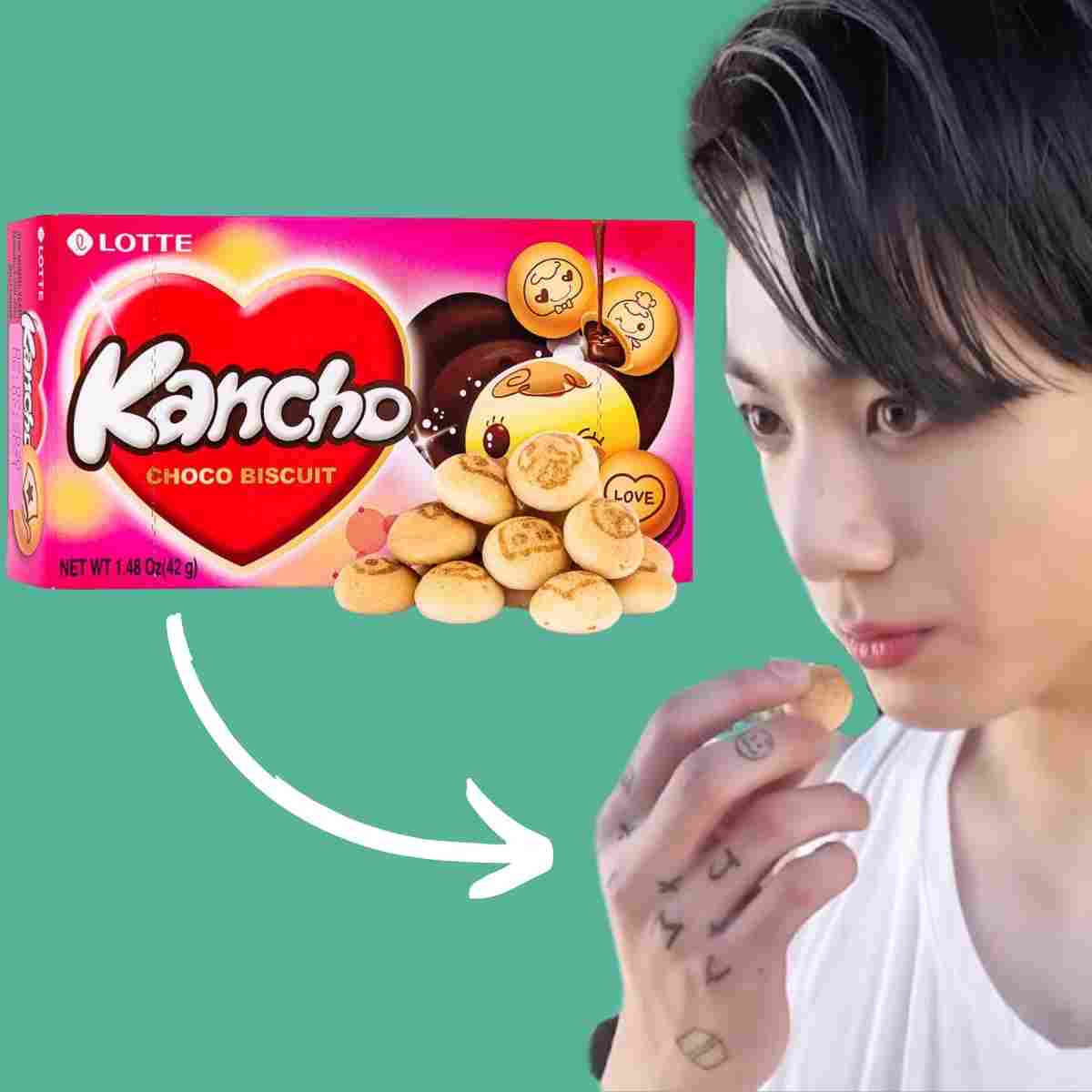 BTS loves kancho choco biscuit cookie