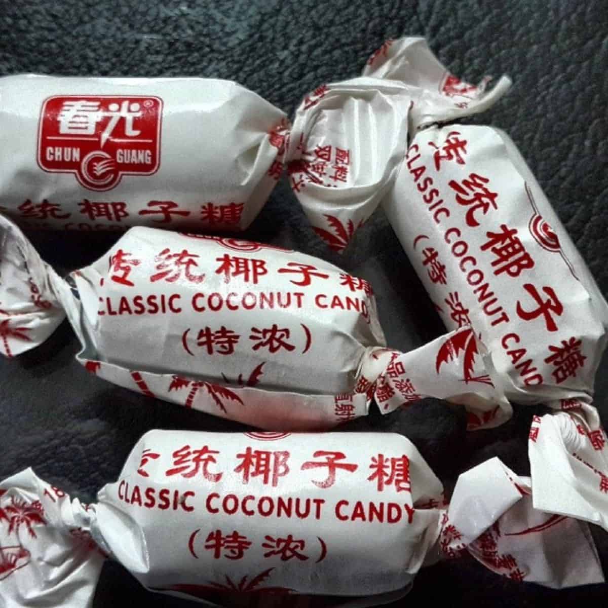 classic coconut candy Asian