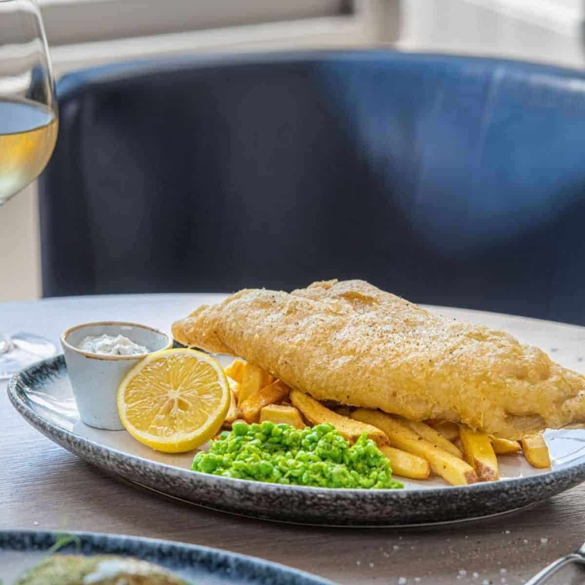 fish and chips Harbour Kitchen and Bar