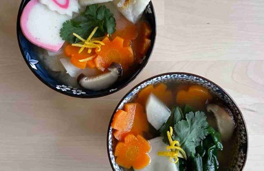 Simple Ozoni Mochi Recipe: Japanese New Year Mochi Soup