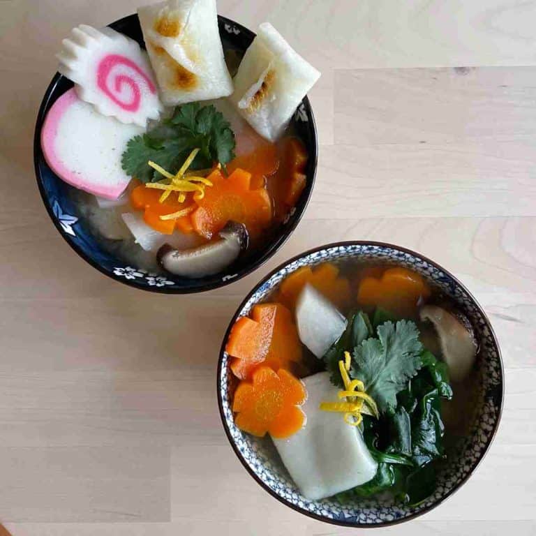 new year mochi ozoni soup recipe