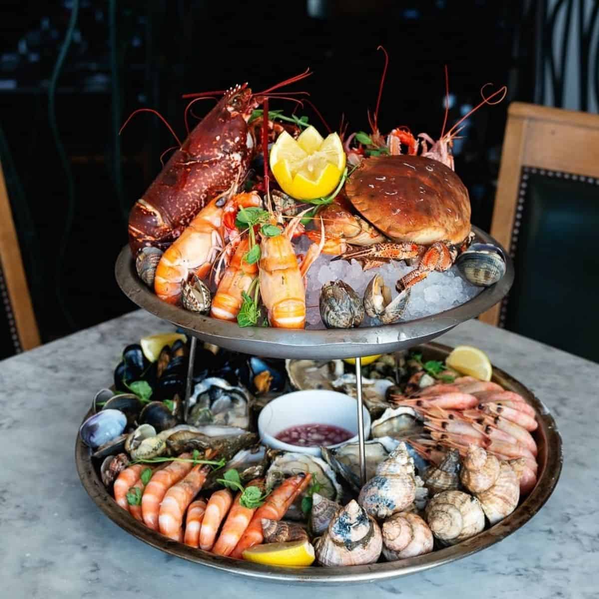 seafood medley Riddle and Finns Best Brighton seafront restaurants