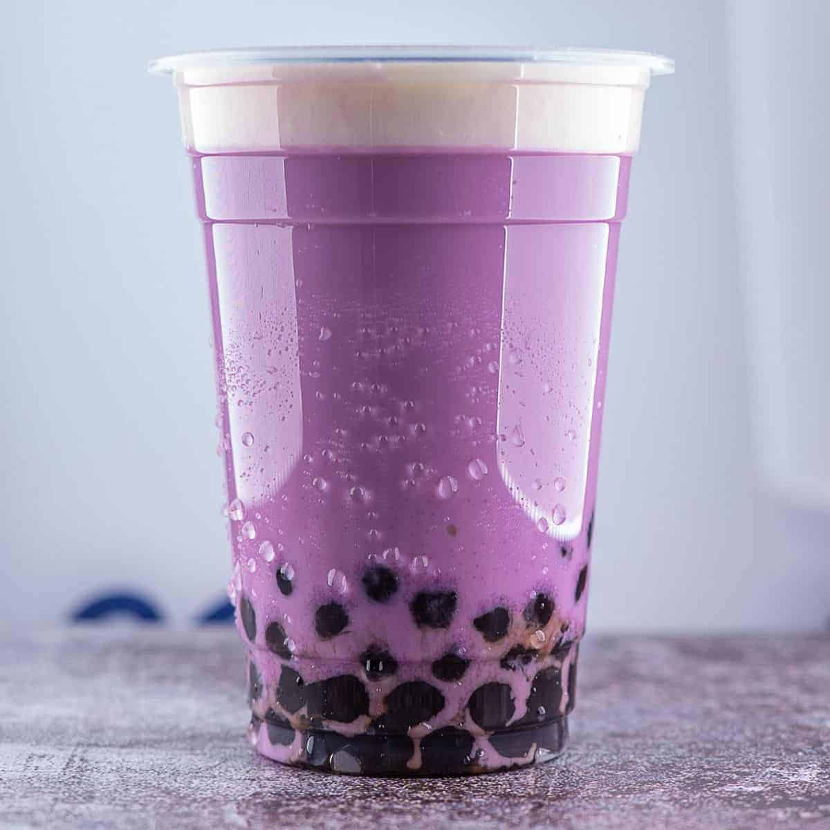 Ube Milk Tea (Boba) Recipe, Make Purple Bubble Tea at Home